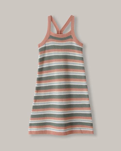 Vestido De Crochet Rayas